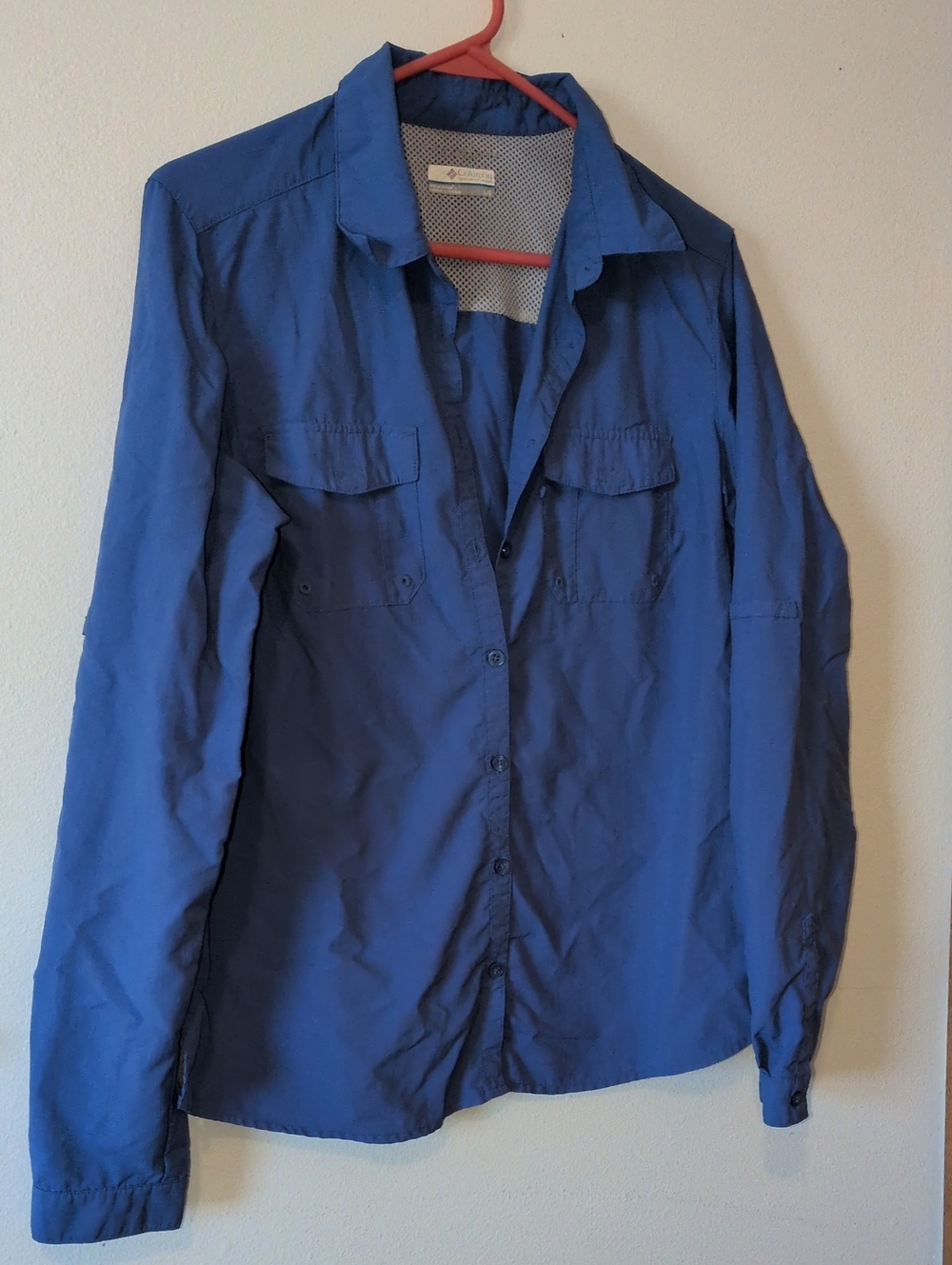 Columbia Women's Royal Blue Utility Button-Front Shirt